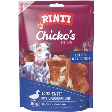Rinti Snack Chickos PLUS Entenkeulchen 80g
