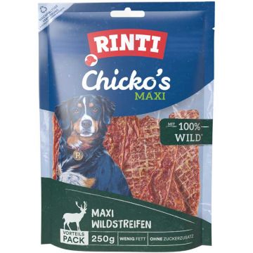 Rinti Snack Chickos MAXI Wildstreifen 250g