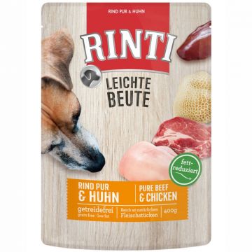 Rinti Leichte Beute Rind pur + Huhn 400g