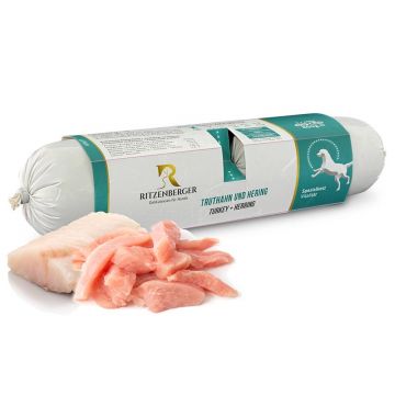 Ritzenberger Spezialkost Truthahn+Hering Duo-Rolls 2x400g