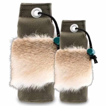 ROMNEYS Dummy mit Kaninchenfell, kaki
