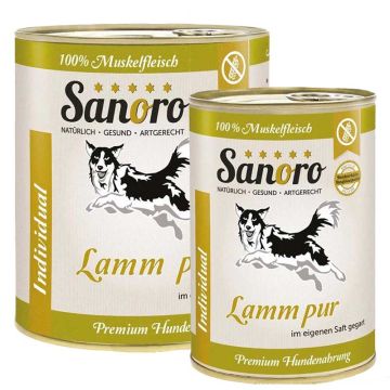 Sanoro Pures Muskelfleisch Lamm pur