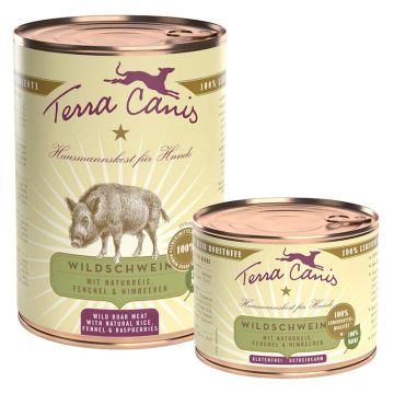 Terra Canis Wildschwein Menü