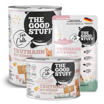 The Goodstuff Katze Truthahn + Kürbis