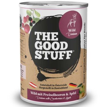 The Goodstuff Dose Wild mit Preiselbeeren und Apfel