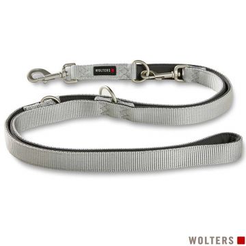 Wolters Führleine Professional Comfort, silber grau