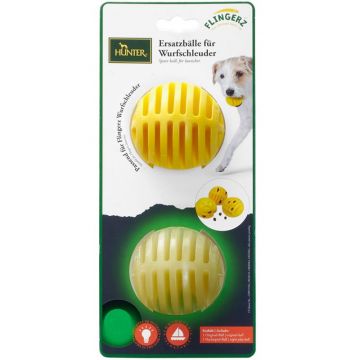 Wurf-Hundespielzeug FLINGERZ Ersatzbälle 2er Set