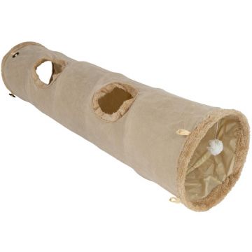 ZOOPREME Katzentunnel Line 125 cm, beige