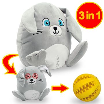 ZOOPREME Surprise plush toy 3in1 Hase