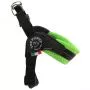 Tre Ponti Easy Fit Soft-Geschirr NEON mit Bauchgurt, grün thumbnail