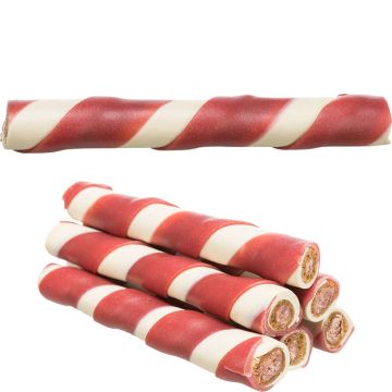 Kaurollen gefüllt mit Ente, 10 cm/17g Kaurollen gefüllt mit Ente, 10 cm/17g