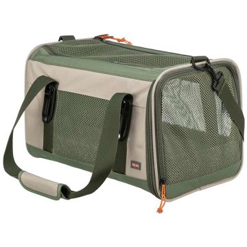 Tasche Marlon, 27 x 27 x 43 cm, beige/olivgruen