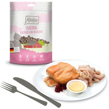 MjAMjAM Snackbag kulinarischer Wildlachs 125g