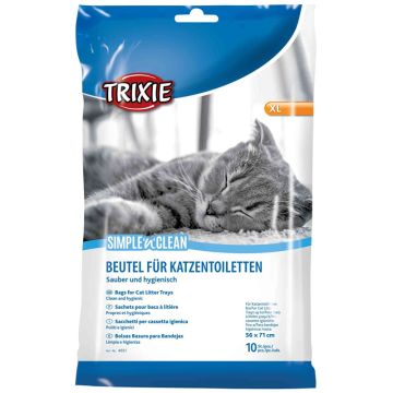 Simple n Clean Katzentoilettenbeutel, XL 10 Stück