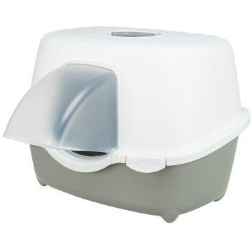 Outdoor Katzentoilette Davio Top, 56x39x39cm, salbei/weiß