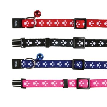 Katzenhalsband, elastisch, Nylon mit Schelle