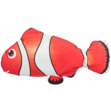Zappelfisch, Stoff, Katzenminze, 26cm