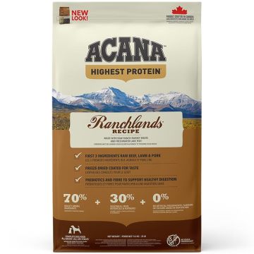 Acana Ranchlands Dog Recipe