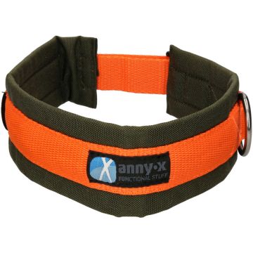 Anny-x Steckhalsband Fun, oliv/orange