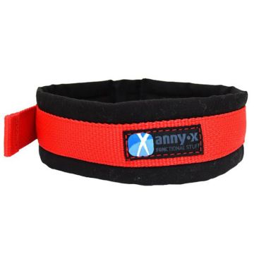 Anny-x Steckhalsband Fun, schwarz/rot