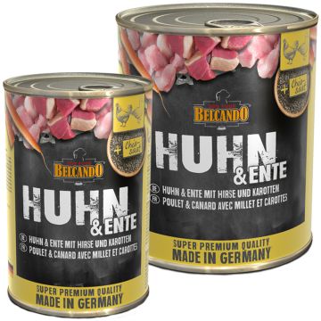 Belcando Huhn & Ente mit Hirse und Karotten