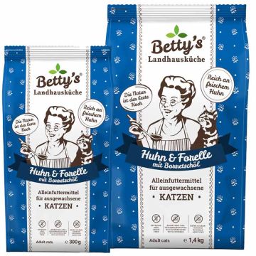 Betty's Landhausküche Adult Huhn + Forelle