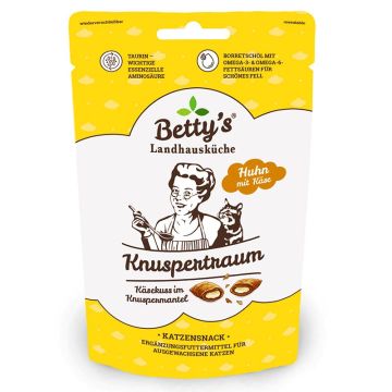 Betty's Landhausküche Snack - Knuspertraum Huhn + Käse 50g
