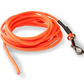 Heim BioThane Suchleine, Ende offen, rund, leuchtorange