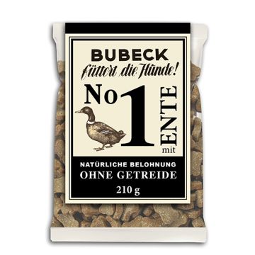 Bubeck Getreidefreier Snack Nr. 1 mit Ente 210g
