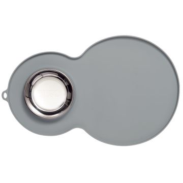 Catit Silikonmatte Erdnuss, 46x29cm, grau