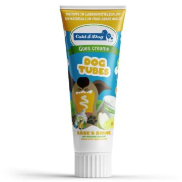 Cold & Dog Dogtubes Käse + Birne 75g
