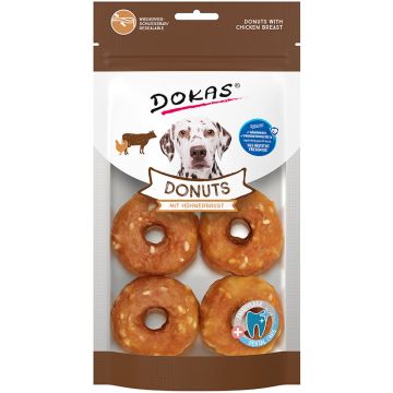 Dokas Dog Snack Donuts mit Hühnerbrust 160g