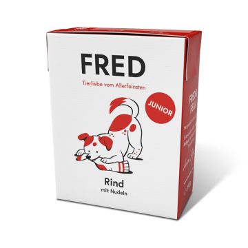 FRED JUNIOR Rind mit Nudeln 390g