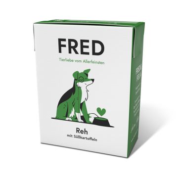 FRED Reh mit Süßkartoffeln 390g