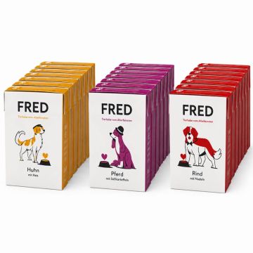 FRED Nassfutter Vorteilspack 30 x 390g