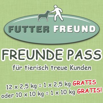 Futterfreund Trockenfutter Freunde-Pass