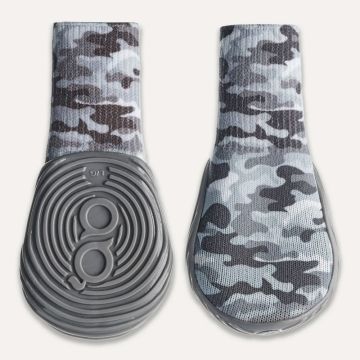 Goo-eez Dog Boots Ultras, 2 Stück, camouflage/grau