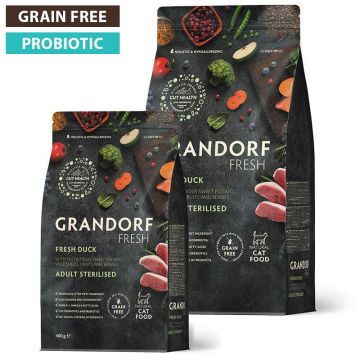 Grandorf Katze Fresh Sterilized Frische Ente