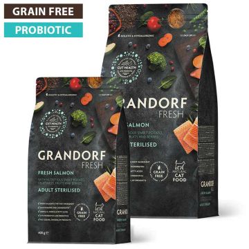 Grandorf Katze Fresh Sterilized Frischer Lachs