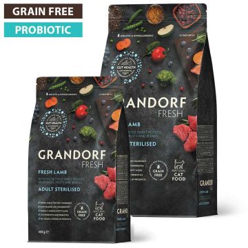 Grandorf Katze Fresh Sterilized Frisches Lamm