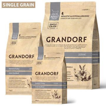 Grandorf Katze Sterilized Kaninchen und Pute