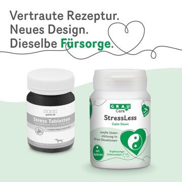 Grau StressLess 120 Stück