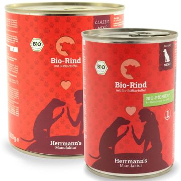 Herrmanns Bio-Rind mit Süßkartoffeln