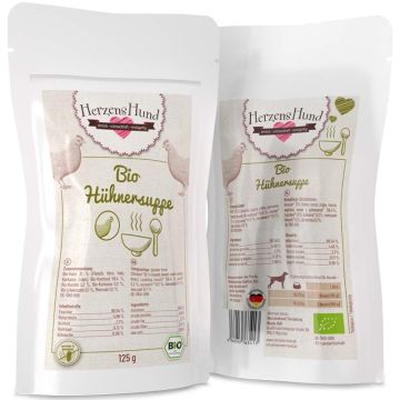 HerzensHund Bio-Hühnersuppe 125g
