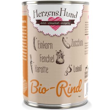 HerzensHund Bio-Rind mit Bio-Gemüse