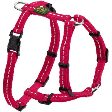 Hunter Geschirr Tripoli, Nylon, reflektierend, himbeer
