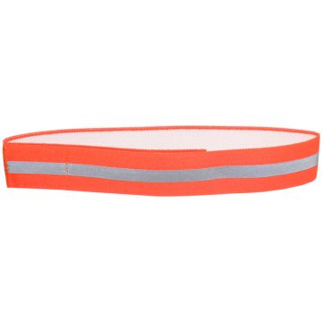 Hunter Warnband mit Klettverschluss, orange, reflektierend