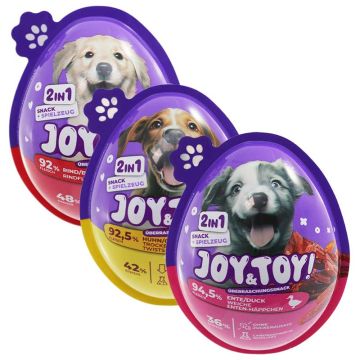 JOY + TOY Überraschungsei für Hunde