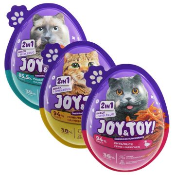 JOY + TOY Überraschungsei für Katzen