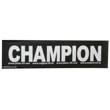 Julius-K9 Klettsticker, S, CHAMPION 2 Stk.